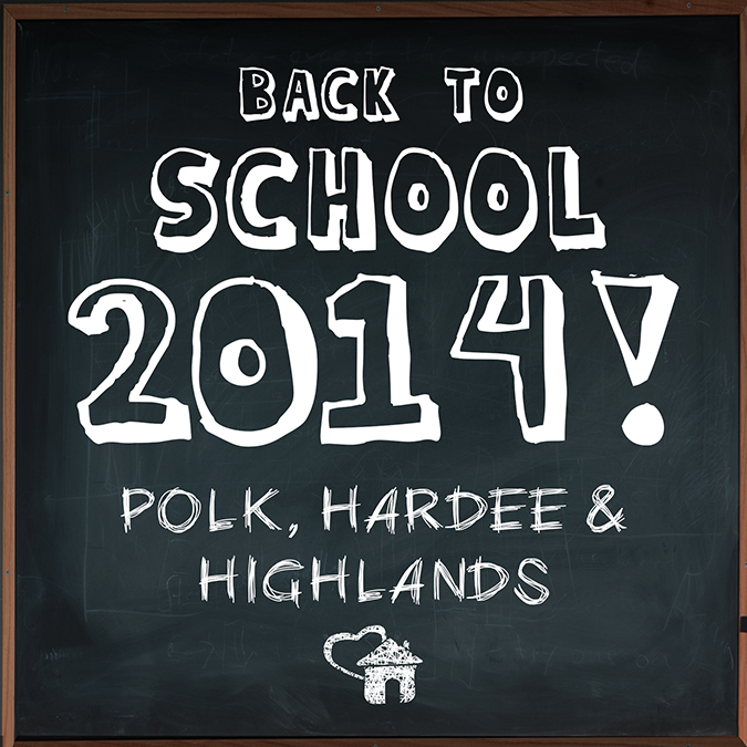 Back to School 2014 in Polk, Hardee & Highlands