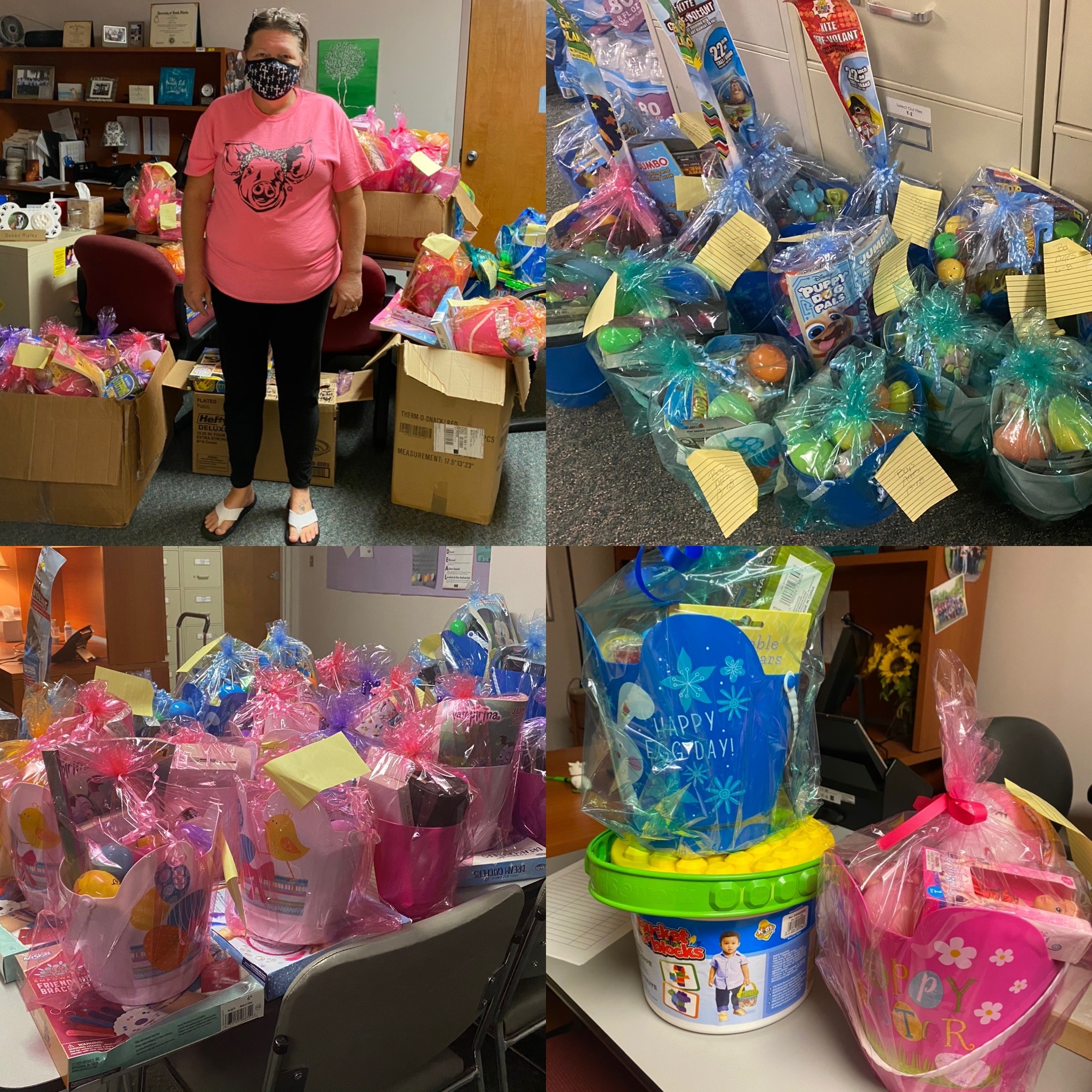 Easter Baskets for Kids in Foster Care