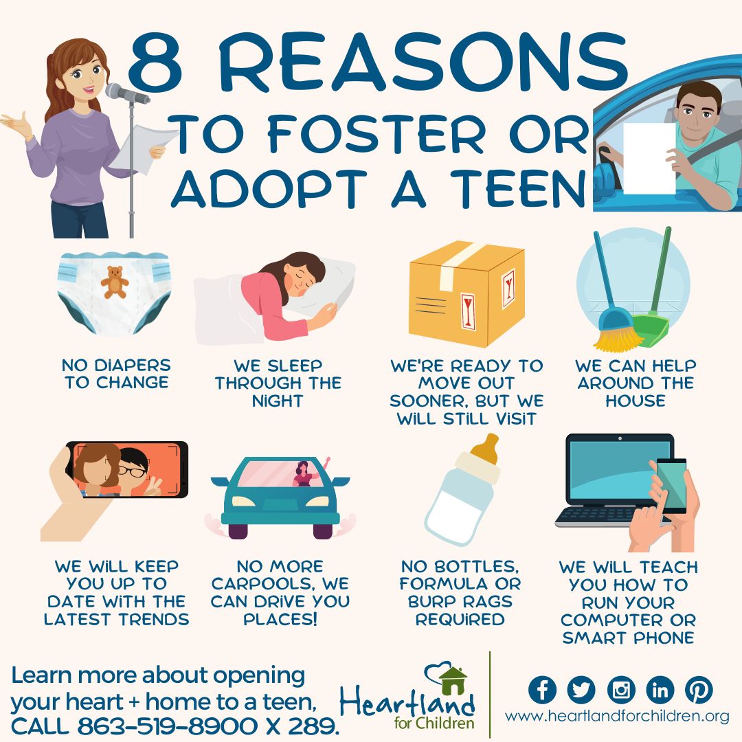 8 Reasons to Foster or Adopt a Teen
